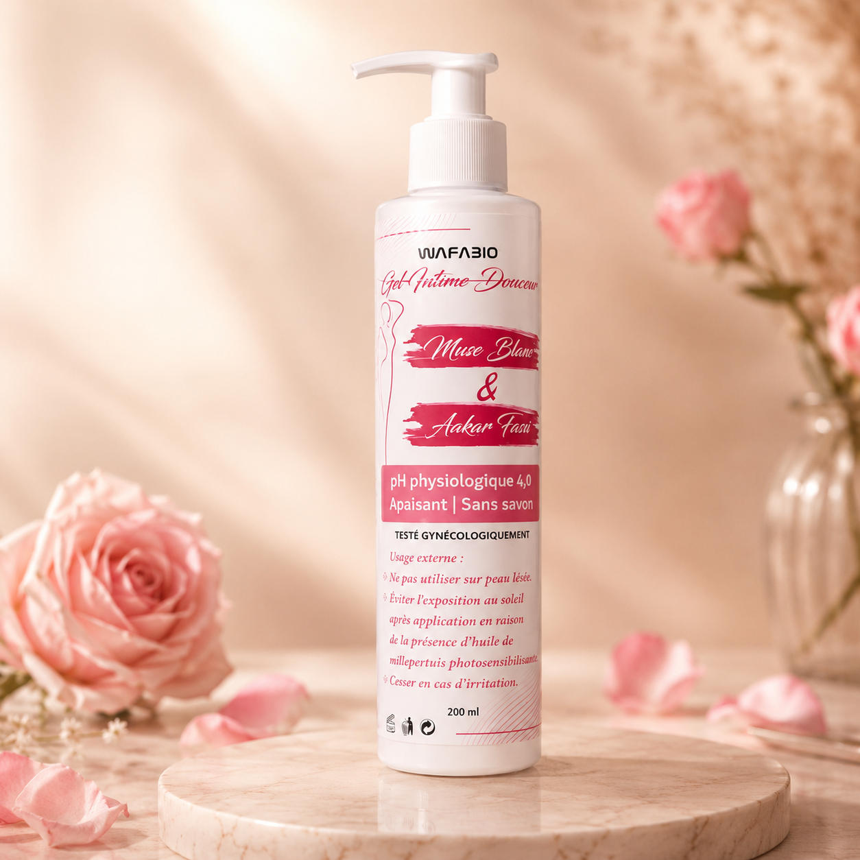 Gel Intime Douceur Musc Blanc & Aker Fassi